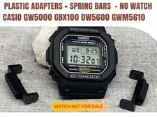 Plastic Adapters Kit for GW5000 GBX100 DW5600 GWM5610 Casio G-Shock NO WATCH 