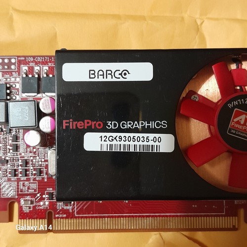 Barco Firepro 3D Graphics Card MXRT-2400 512MB DDR3 PCI-e 2.0X16 71213830W0G - Picture 10 of 15