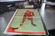 Floyd curry MONTREAL CANADIENS hockey 1950 POSTER JOURNAL LA PATRIE nhl 