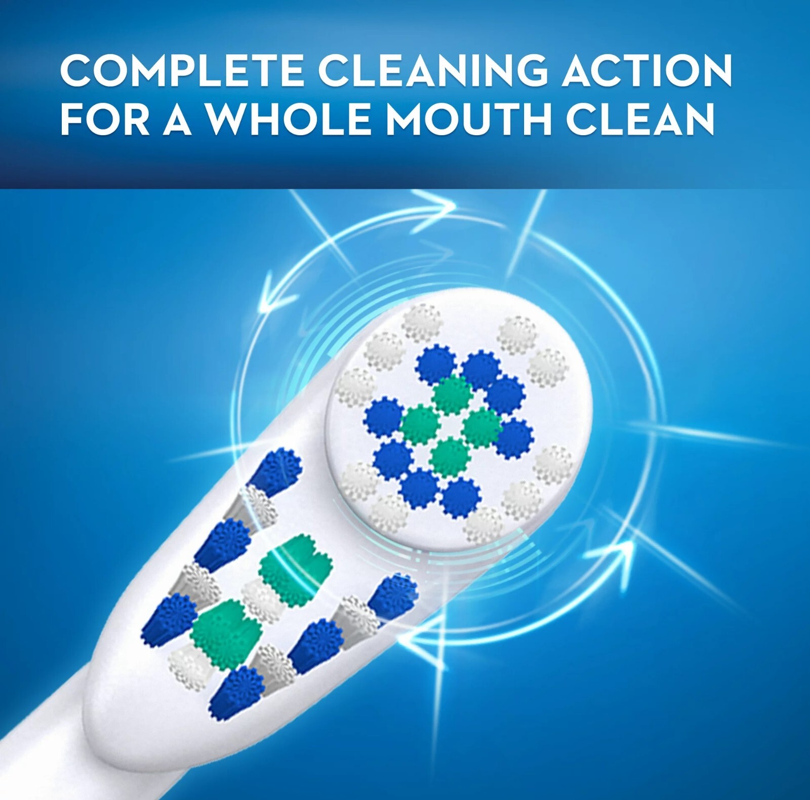 OralB Deep Clean Battery Powered Toothbrush Replacement Brush Heads, 2