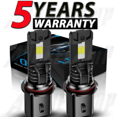 LED Headlight High/Low Bulbs Super White For Ford Explorer Sport Trac 2001-2005