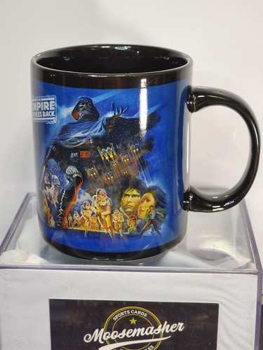 STAR WARS The EMPIRE STRIKES BACK Coffee Mug Cup 12oz Black Ceramic - Picture 2 of 4
