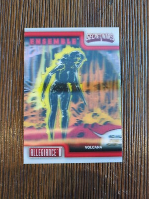 2024 Marvel Upper Deck Allegiance Secret Wars Volcana Ensemble 3D #E-18
