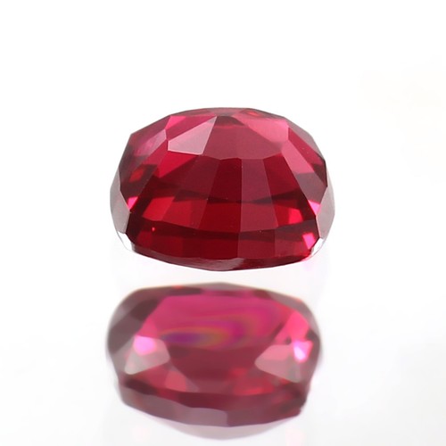 AAA Flawless Pigeon Red Mozambique Ruby Loose Gemstone 9x7x5mm – Cushion Cut - Picture 6 of 12
