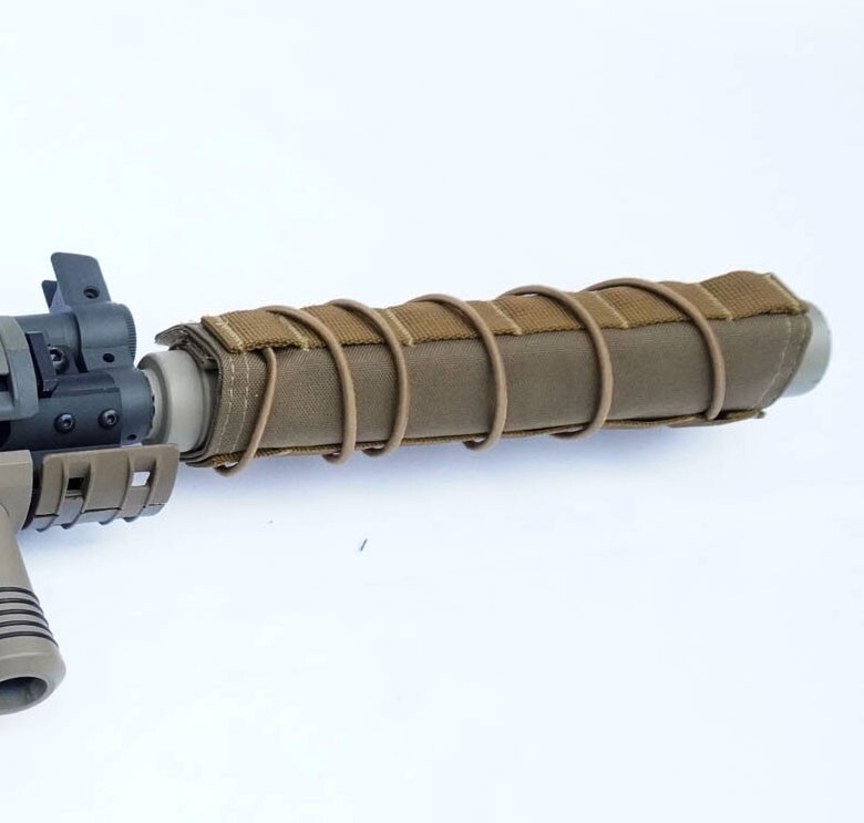 Light duty 7" inch suppressor cover barrel sleeve storage pouch