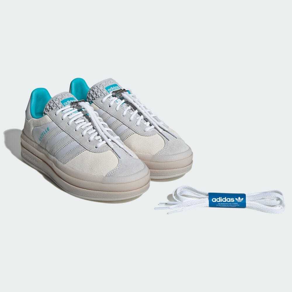 スニーカー ADIDAS GAZELLE BOLD W IH9992 4FK468 Adidas Originals GAZELLE BOLD X ORDINARY PEOPLE White/Blue
