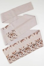 Vintage Lilac Textured Nagoya Obi 93