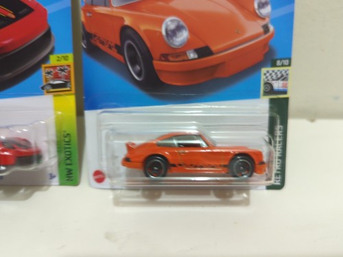 2023 HOT WHEELS K GEHÄUSE PORSCHE 911 GT3 / PORSCHE 911 CARRERA RS 2,7 SET - Bild 3 von 6
