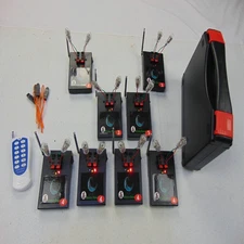 BILUSOCN ZY01R-8 8 Cues copper wire fireworks firing System wedding-stage CE LED