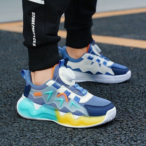 Tenis para niños niños niñas Zapatos para correr Ligeros Transpirables Niños Tenis talla - Imagen 16 de 33