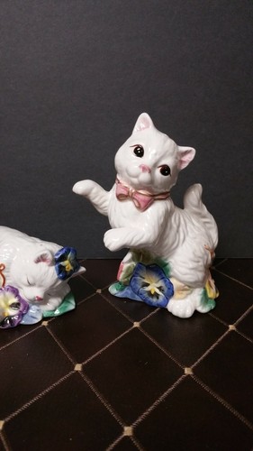 Salero y pimentero vintage "RARO" JUGUETÓN GATITOS PERSAS - Excelente - Imagen 4 de 7