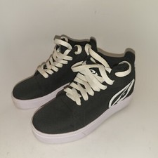 HEELYS Roller Sneaker Shoes Youth 3 Black And White Young KIDS USA YTH 3 