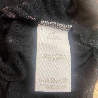 Robe Lagenlook Boden - Noire Et Grise à Pois - Taille 12 L - Neuf Avec étiquettes