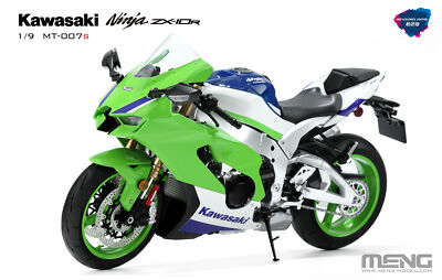mm★25 MENG 1/9 MT-007S Kawasaki NINJA ZX-10R Motorcycle &SPS-092