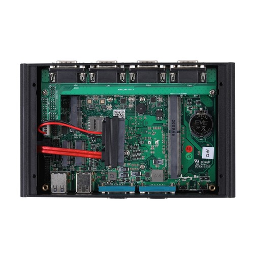 Fanless Mini Industrial PC Q790X Celeron J6412 Quad Core 2.0 GHz Processor 2 LAN - Picture 7 of 7