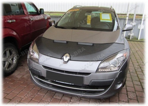 Sujetador capó para Renault Megane III año 2008 - 2014 protección contra impactos de piedras - Imagen 2 de 4