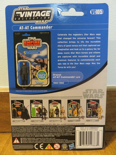 Star Wars Vintage Collection VC05 AT-AT Commander, New + Case - Imagen 2 de 12