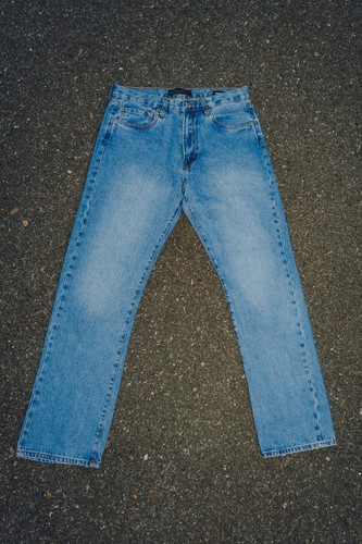 Men's Straight Leg Denim Jeans - Picture 27 of 40