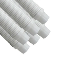 Puri Tech  Pool Cleaner Vac Hose Kreepy Krauly Barracuda 1.5in x 4ft White 6 pk