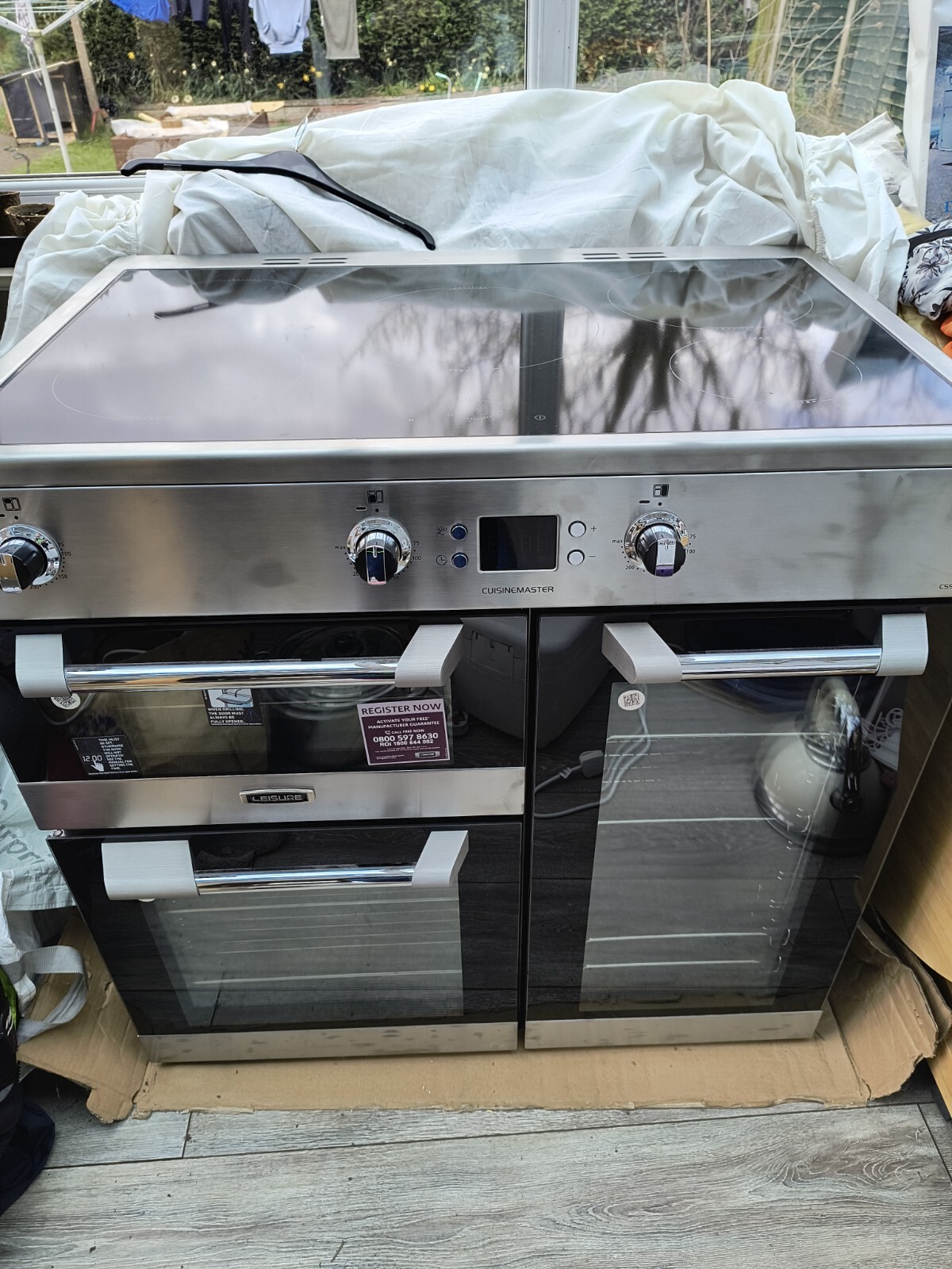 New Leisure Cuisinemaster CS90D530X 90cm Induction Range Cooker RRP £