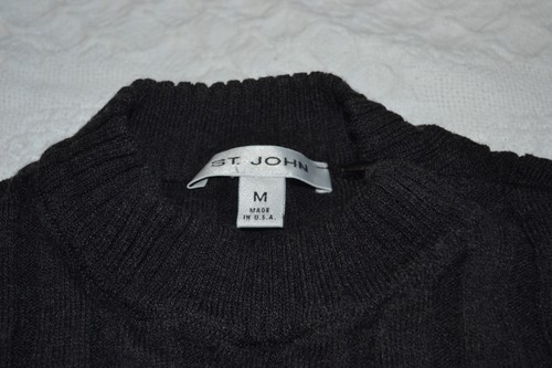 ST. JOHN VINTAGE 3 PIECE SWEATER PANT SET Medium/ 12/10 - Picture 8 of 23