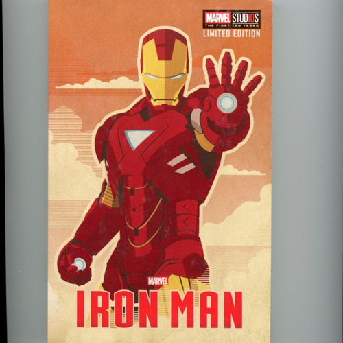 Iron Man Marvel Studios The First Ten Years Limited Edition Paperback New - Imagen 7 de 8