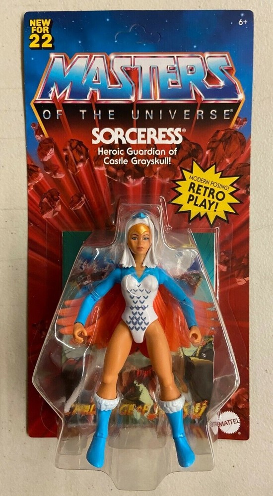 Mattel Masters of the Universe Origins SORCERESS Action Figure MOTU MOC
