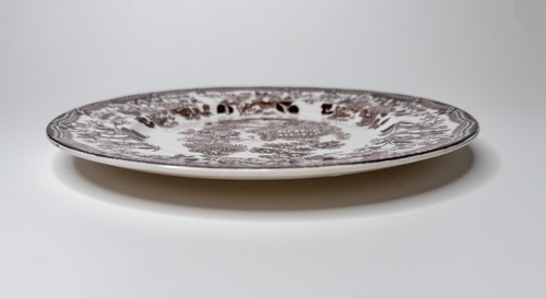 Clarice Cliff Tonquin Brown by Royal Staffordshire 10" Round Dinner Plate - Picture 4 of 7