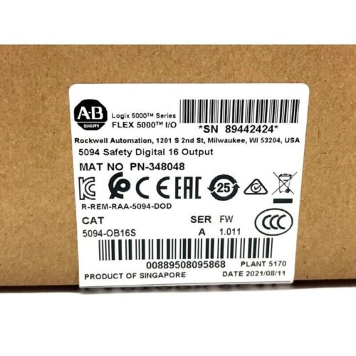 Allen Bradley 5094-OB16S Safety I/O Module 16 Output 5094OB16S NEW - Picture 7 of 13