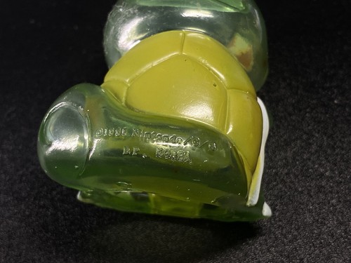 Vintage Pokemon Squirtle Klar PVC Münze Bank Tinte Stempel Figur Nintendo - Bild 2 von 4