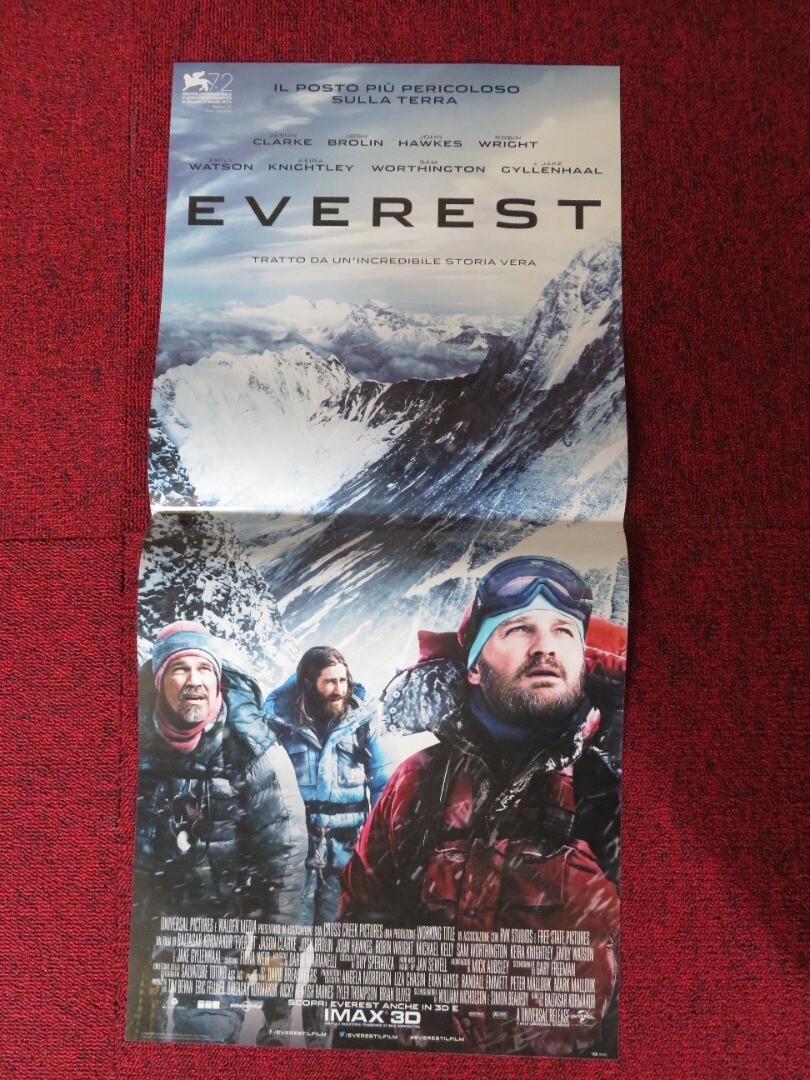 Locandina originale film Everest (2015) - Regia di Baltasar Kormákur