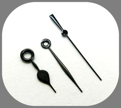 Zeigersatz 150/090/025 Zeiger Schwarz Antik Stil ETA 2824-2