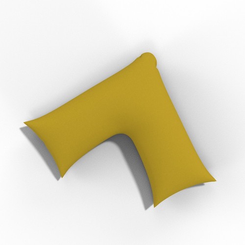 V Pillow With FREE V Pillowcase Polycotton Cover Orthopedic Neck & Back Support - Picture 53 of 79