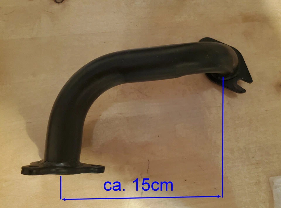 Auspuffkrümmer kurz ungedrosselt für Explorer, Generic, Keeway, Sachs 26805 - Bild 2 von 4