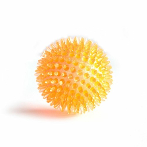 Colorful Spikey Balls Dog Balls Interactive Toys Puppy Chew Toys Squeaky Rubber/ - Picture 17 of 23