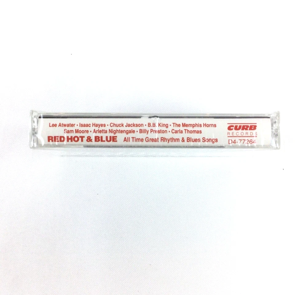 RED HOT & BLUE Rhythm & Blues Original Artists CASSETTE TAPE (1990 Curb) NEW - Image 4 of 4