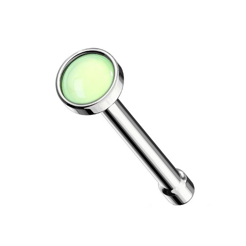 Piercing Nasenpiercing Nasenstecker Stecker Stud Nasen Silber Stein Nase NOB-56 - Bild 5 von 11