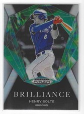HENRY BOLTE 2022 PANINI PRIZM DRAFT BRILLIANCE SILVER PRIZM PALO ALTO $1.99 ROOM