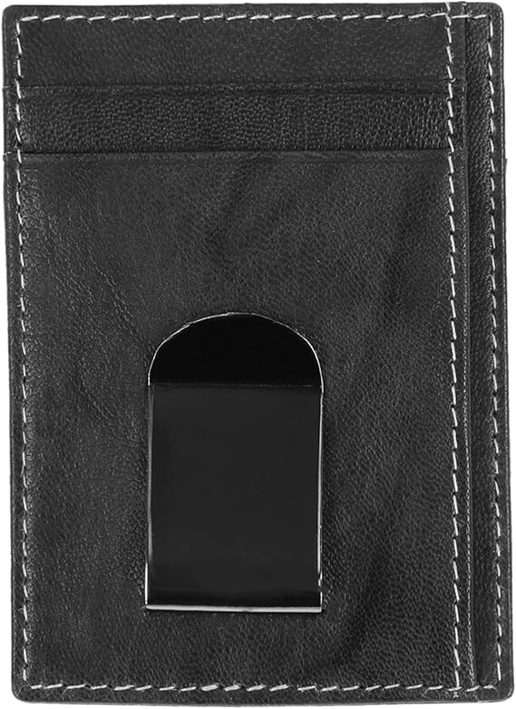 Мужской кошелек Steve Madden с зажимом для денег в переднем кармане- Черный- Один размер 4390₽