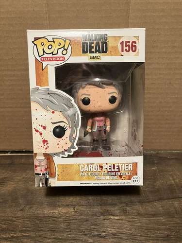 The Walking Dead Carol Peletier Bloody Hot Topic Exclusive #156 Funko Pop!