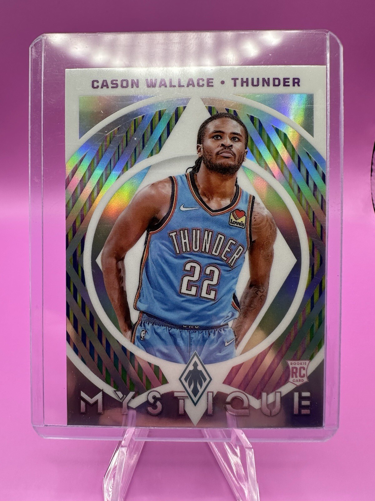 2023-24 Panini Phoenix - Mystique #25 Cason Wallace (RC)