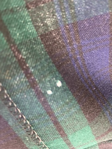 VTG Streetwear Designer Ralph Lauren Wool Plaid Pleated Midi Skirt, Women's 12 - Picture 8 of 9