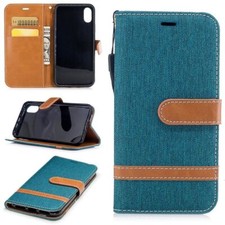 Custodia cellulare custodia protettiva per Apple iPhone X cover custodia portafoglio astuccio cellulare