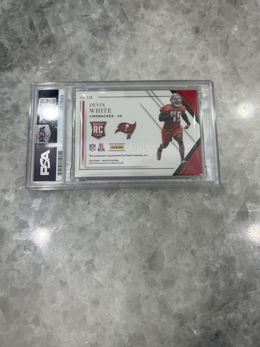 2019 PANINI MAJESTIC DEVIN WHITE, #141, ROOKIE SIGNATURES, AUTO, SERIAL #81/99 - Picture 2 of 2