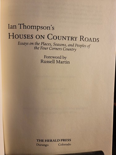 Ian Thompson's Houses on Country Roads - Bild 3 von 3