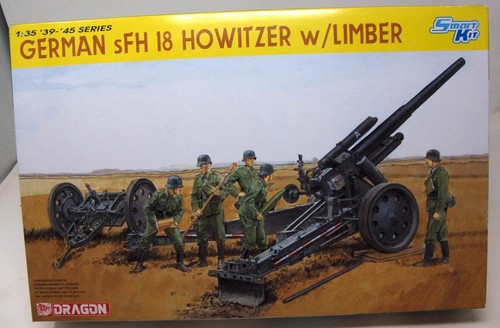 Dragon - German sFH Howitzer w/ Limber - 1/35 #6392