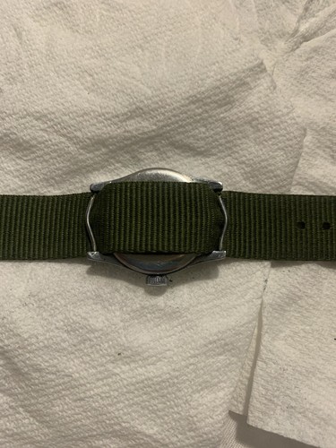 Rare Vintage Stowa Midsize Military Watch Cal. D202 High Grade Mvmt Runs Well - Picture 16 of 20