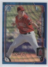 2015 Bowman Chrome Prospects Blue Wave Refractor Trevor Gott #BCP17 3q5