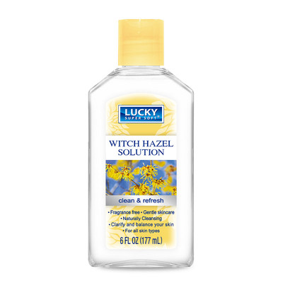 Witch Hazel Solution For All Skin - Clean & Refresh, 6oz. (177ml)