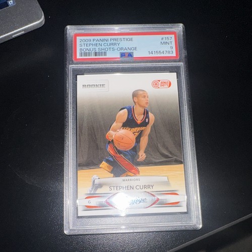 Stephen Curry [Bonus Shots Orange] #157 2009 Panini Prestige card